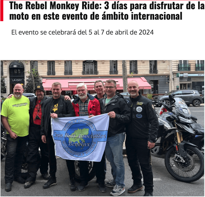 The Rebel Monkey Ride en SoyMotero.net