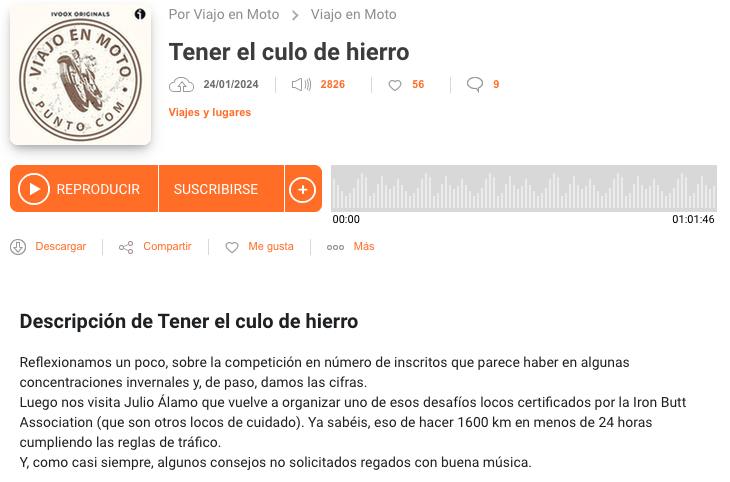 The Rebel Monkey Ride en el podcast Viajoenmoto.com